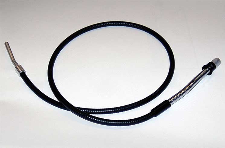 fibre optic flex and stay system