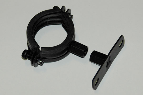 dimensions of clip mounting bracket for fibre optic light tube