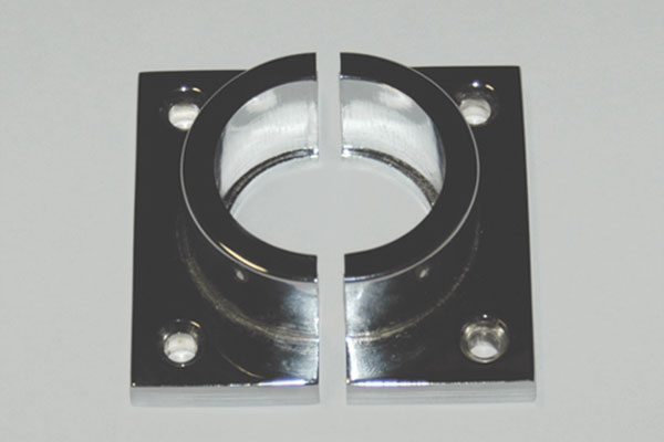 dimensions of square mounting bracket for fibre optic light tube