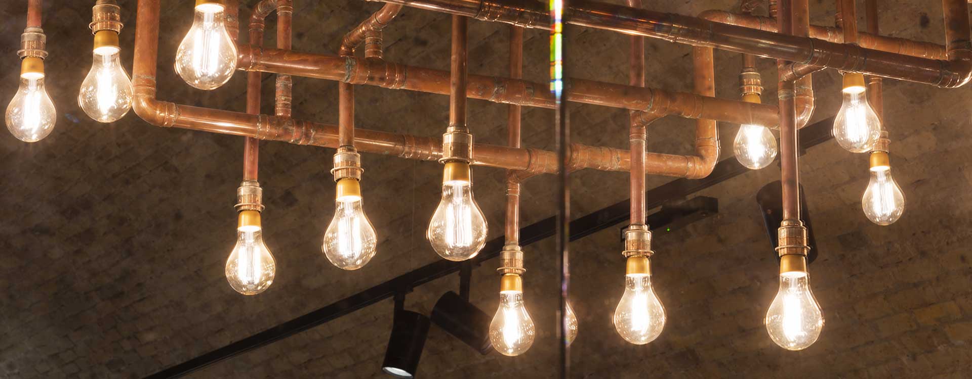 fibre optic lighting in the cp hart luxury bathroom showroom
