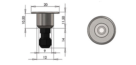 p4g wet area fitting cad image