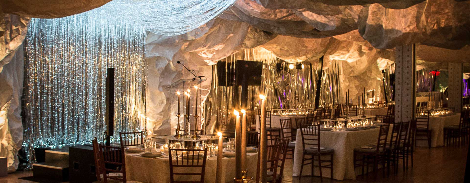 pmma side sparkle lighting at the high line spring benefit