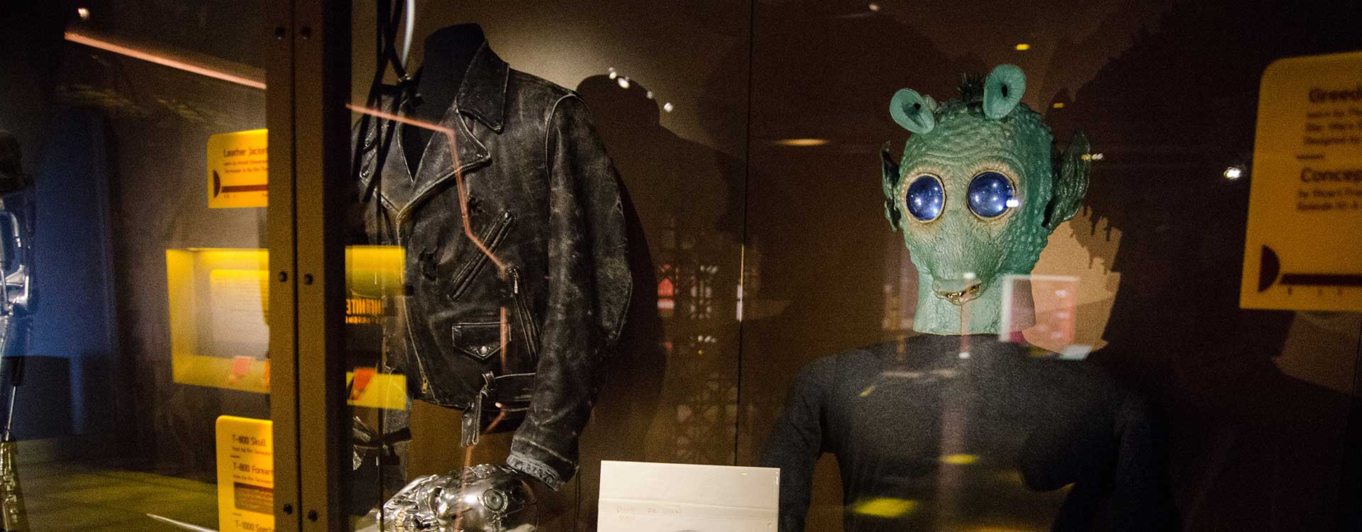 fibre optic lighting in emp museum