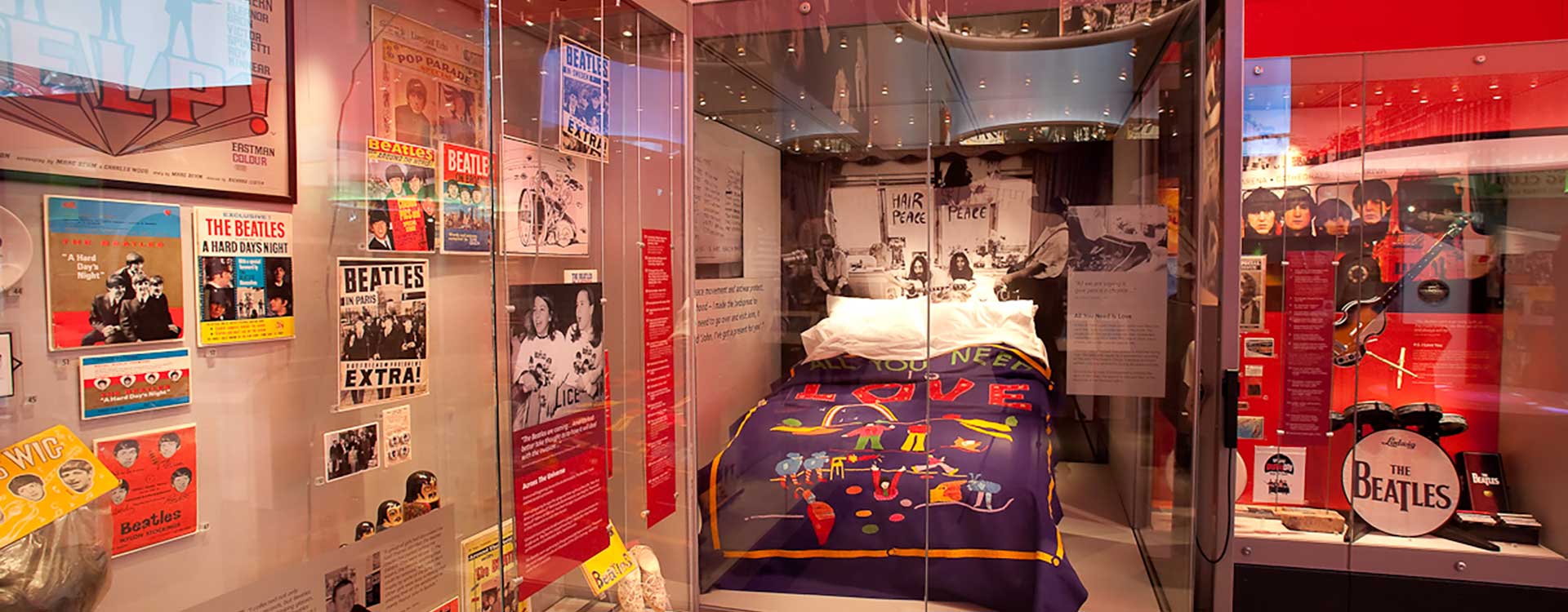 fibre optic lighting in museum of liverpool