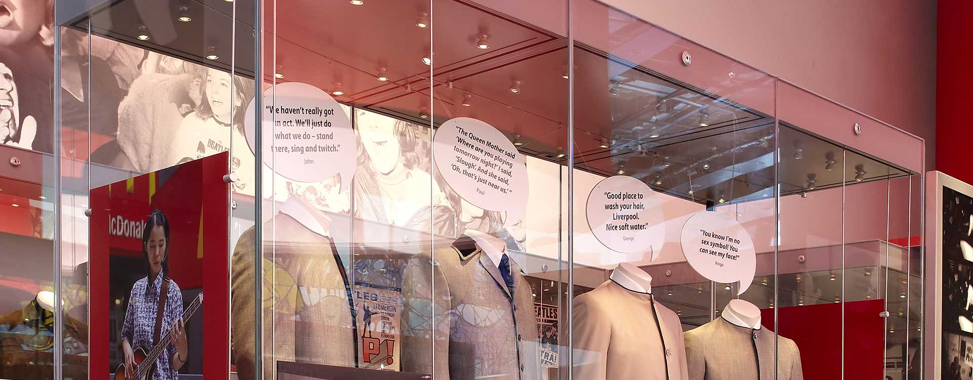 fibre optic lighting in museum of liverpool