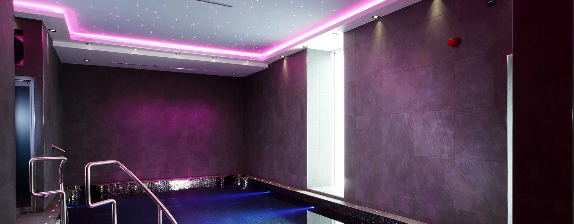 fibre optic lighting in the alan shearer centre