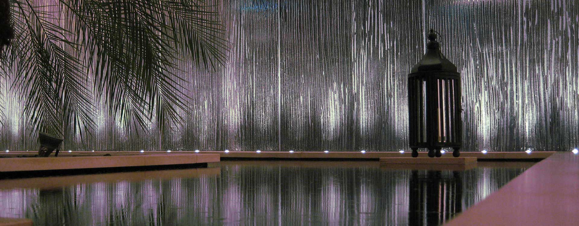 fibre optic lighting in gleneagles hotel spa